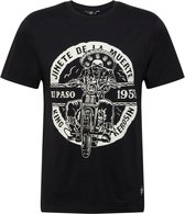 King Kerosin Heren Tshirt -S- El Paso Zwart