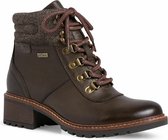 Jana Dames Half laarsje 8-8-26219-27 707 groen H-breedte Maat: 42 EU