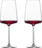 Bol.com Zwiesel Glas Vivid Senses Wijnglas Fruity & delicate 1 - 0.535 Ltr - Geschenkverpakking 2 glazen aanbieding