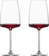 Zwiesel Glas Vivid Senses Verre à vin Fruité & délicat 1 - 0,535 Ltr - Coffret cadeau 2 verres