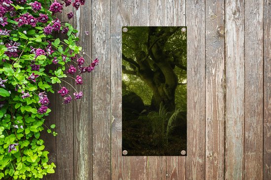 Poster de jardin Vert forêt sombre - 40x80 cm
