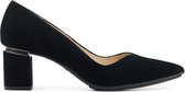 Lodi  Dames Pumps / Damesschoenen - Suède   - Geen  hoogte 2 cm cm - Manas-m - Zwart - Maat 39.5