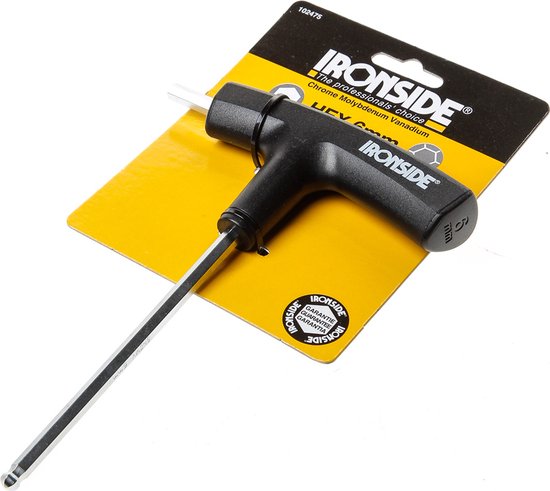 Clé en L poignée en T hexagonale 6x150mm