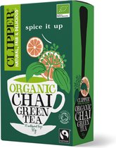 4x Clipper Thee Chai Green Tea 20 stuks