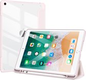 Dux Ducis - Tablet hoes geschikt voor iPad 9.7 (2017/2018) - Toby Serie - Tri-Fold Book Case - Roze