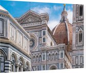 Basiliek van Santa Maria del Fiore in Florence - Foto op Plexiglas - 90 x 60 cm