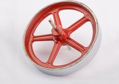 Wilesco - Schwungrad 100 Mm Rot/nickel D20 D24 - WIL01690 - modelbouwsets, hobbybouwspeelgoed voor kinderen, modelverf en accessoires