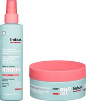 IMBUE. Curl - Voordeelverpakking - Conditioning Leave-in Spray & Haargel - Geschenkset Vrouwen