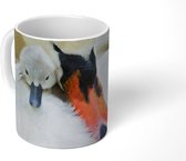 Mok - Koffiemok - Zwaan - Kuiken - Macro - Mokken - 350 ML - Beker - Koffiemokken - Theemok