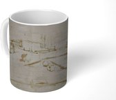 Mok - De buitenrand van een stad - Schilderij van George Hendrik Breitner - 350 ML - Beker