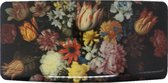 Haarspeld Kunst Print Bloemen Boeket Multi Color Zwart