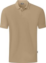 Jako Organic Polo Heren - Zand