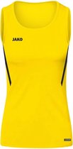 Jako Challenge Tanktop Dames - Citroen / Zwart