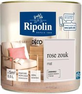 Ripolin mat roze zouk interieur muurverf 0,5L