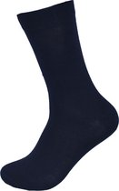 8 Paar First class Dames sokken - 95% Katoen - Donex - Zwart - Maat 35-38