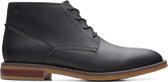 Clarks - Heren schoenen - Jaxen Mid - G - black leather - maat 9