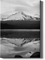 Walljar - Trillium Lake - Muurdecoratie - Canvas schilderij