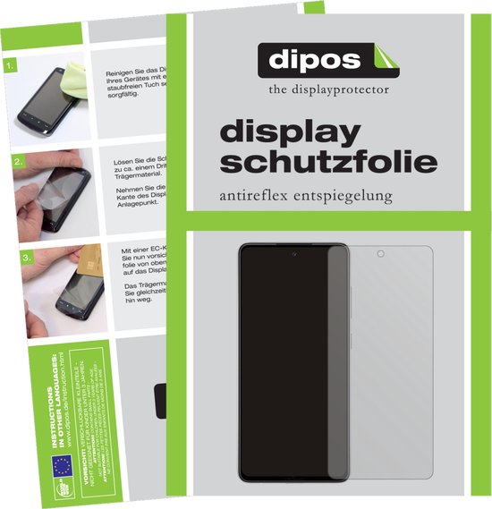 dipos – 2x Matte Beschermfolie geschikt voor Samsung Galaxy A52s 5G | Krasbestendige & antireflecterende Screenprotector Ultra-Thin