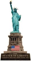 Statue Of Liberty Zwaar Metalen Bord - 107 x 54 cm