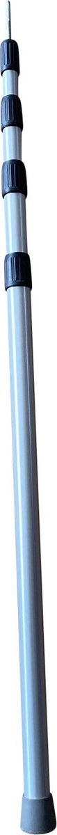 Aluminium Tarp Pole 250 Cm /4 Parts Silver