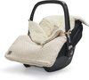 foto van Jollein Voetenzak voor Autostoel & Kinderwagen - Bliss Knit - Nougat