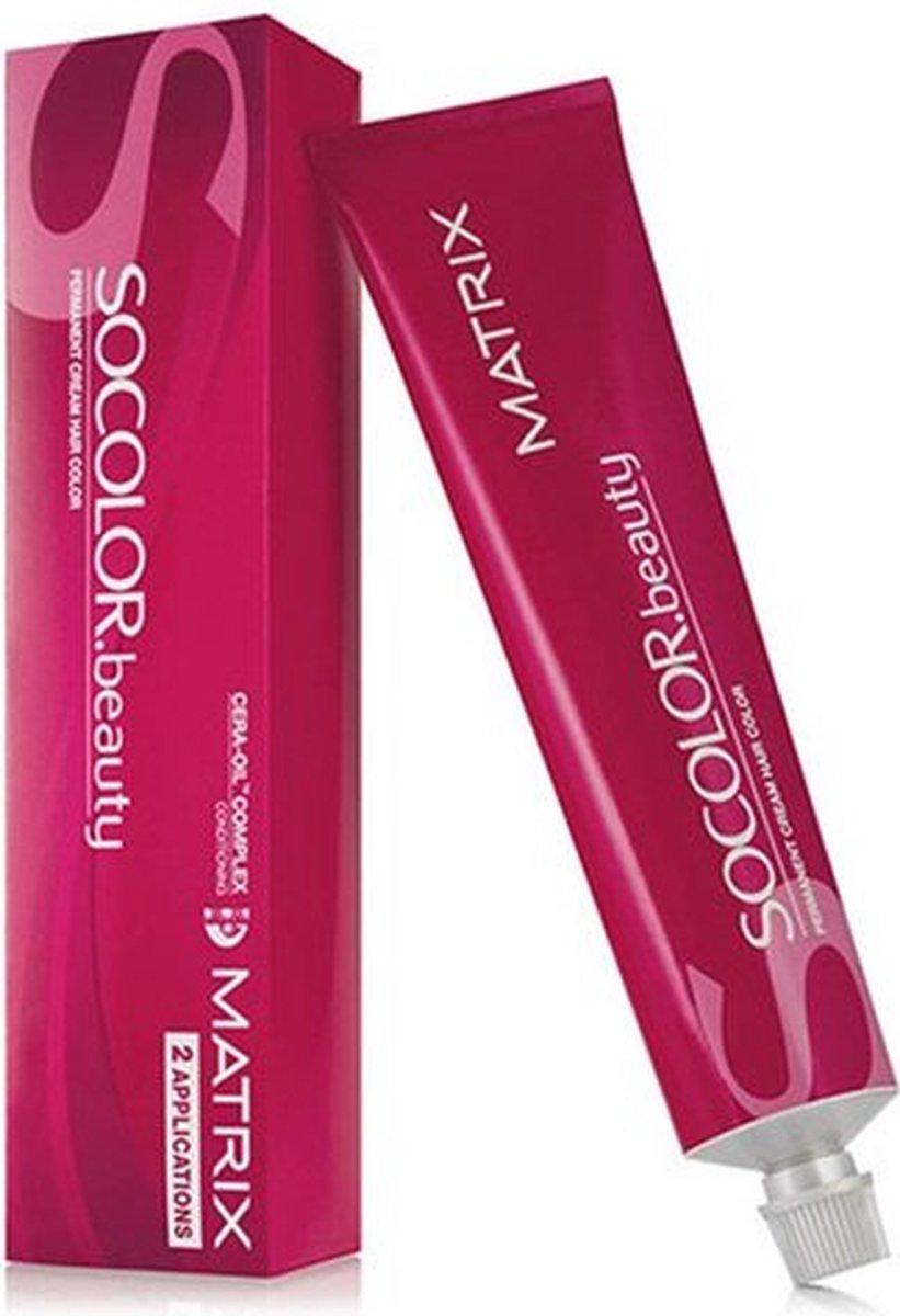 Matrix Socolor Beauty Haarkleuring Crème Permanent 90ml - # 6Mg dark blonde mocha gold