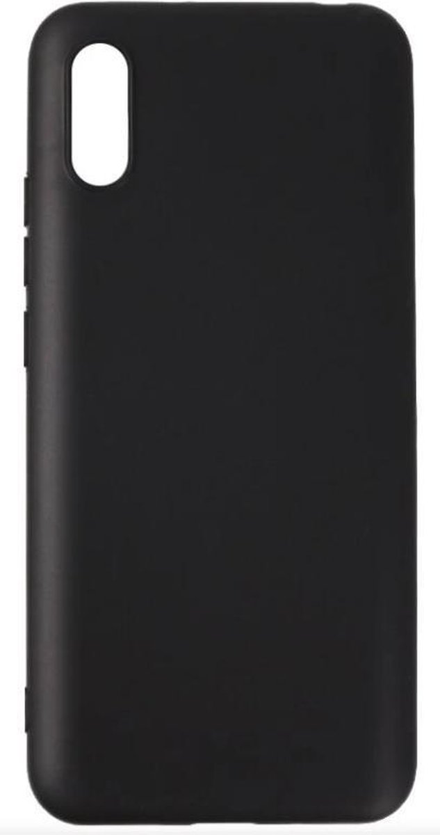 Hoesje Geschikt voor: Xiaomi Redmi 9A / Xiaomi Redmi 9AT - Silicone - Zwart