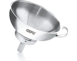 GEFU VERSARE Inmaaktrechter - RVS - 14 cm - Met Zeef en Verlooptrechter
