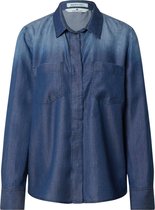 Tom Tailor blouse Duifblauw-40 (L)