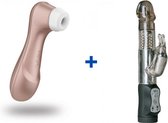 Satisfyer Pro 2 Next Generation - Luchtdruk Vibrator + Rabbit Vibrator - Tarzan Vibrator