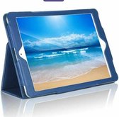 Case2go - Tablet hoes geschikt voor iPad 2021 - 10.2 Inch - Flip Cover Book Case - Donker Blauw