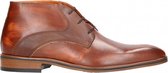 Van Dalen  - Geklede Veterboot Leer - Mens - Cognac - 46