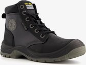 Safety Jogger Dakkar leren heren werkschoenen S3 - Zwart - Maat 43 - Echt leer - Uitneembare zool