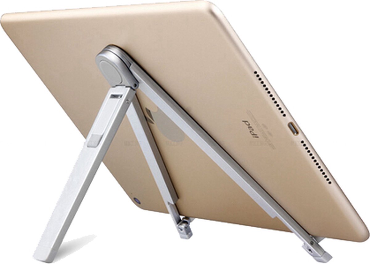 iPad standaard aluminium / Opklapbaar opvouwbaar / Voor 7 t/m 10 inch