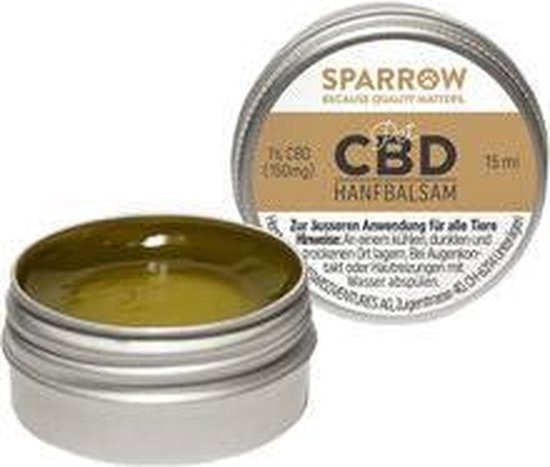 SPARROW Hennep Balsem Met CBD Voor Huisdieren