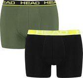 HEAD basic II 2P zwart & groen - XL