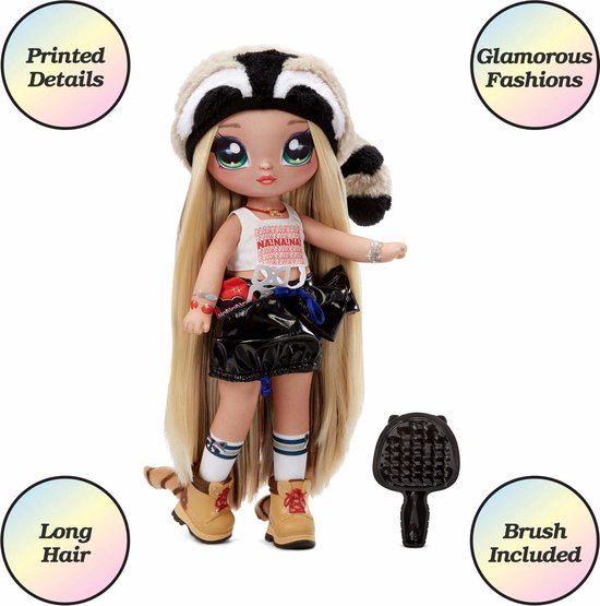 Na! Na! Na! Surprise Teens Serie 2 Gretchen Stripes - Modepop van Na Na Na Surprise — afbeelding 4