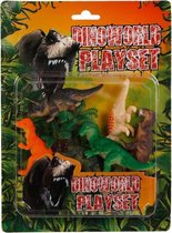 speelset dinosaurussen 8 cm 7-delig