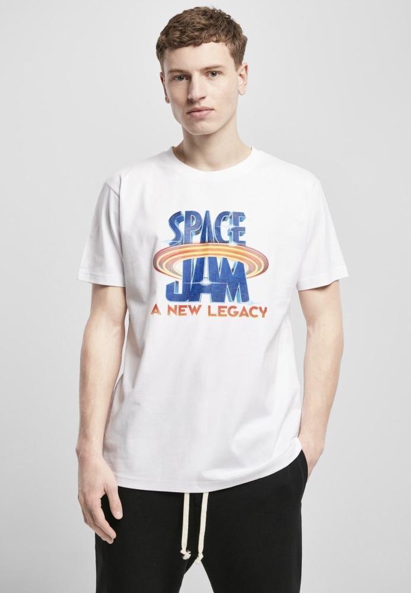 Looney Tunes Space Jam: A New Legacy - Space Jam Logo Heren T-shirt - S - Wit
