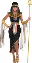 verkleedjurk Egyptische koningin polyester zwart mt S