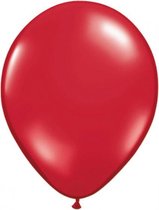 ballonnen 30 cm latex rood 100 stuks