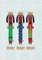 Odd Odg Ho Ho Ho Greeting Card (GCX 875)