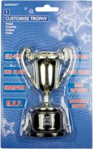 trofee zilver aanpasbaar 12,5 cm goud