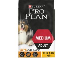 4x Pro Plan Hondenvoer Droog Adult Medium Everyday Nutrition Kip 3 kg