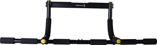 Straight Grip Optrekstang Zwart – Ideaal voor Thuis