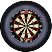 Dartbord met Verlichting Voordeelpakket (Zwart) + Blade 5 + Lena Basic XL