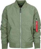 Fostex Garments - MA-1 summer bomber jack (kleur: Groen / maat: XXL)