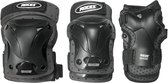 Roces - Ventilated - Skatebescherming - 3-pack - Volwassenen - Zwart - M