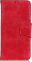 Shop4 - Xiaomi Redmi Note 10 5G Hoesje - Wallet Case Cabello Rood