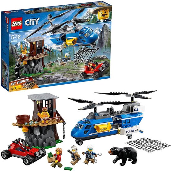 スターファイブ LEGO City Bergpolitie Bergarrestatie - 60173 - Set | bol